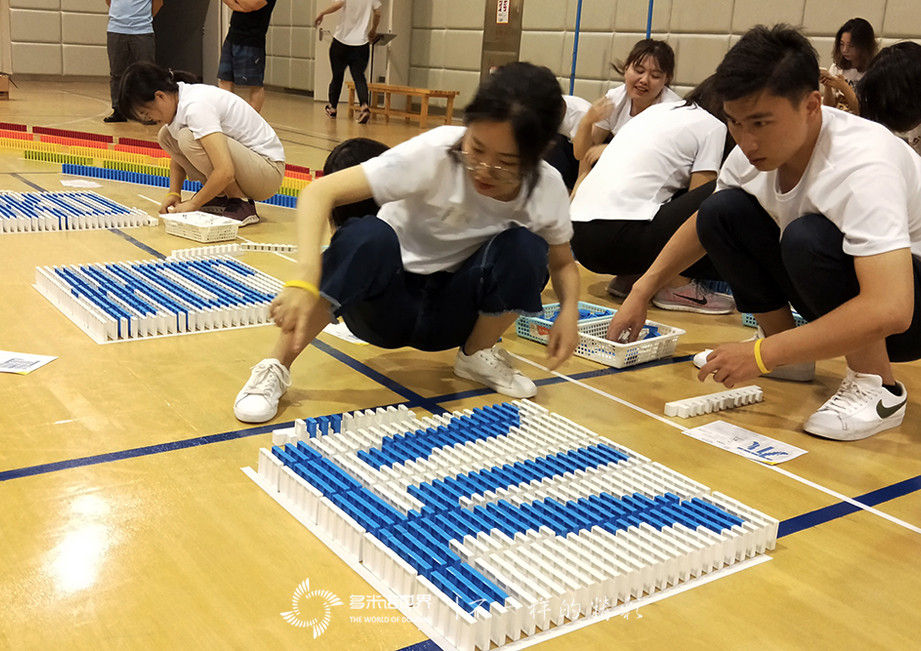 2019广联达新人训“夜战多米诺