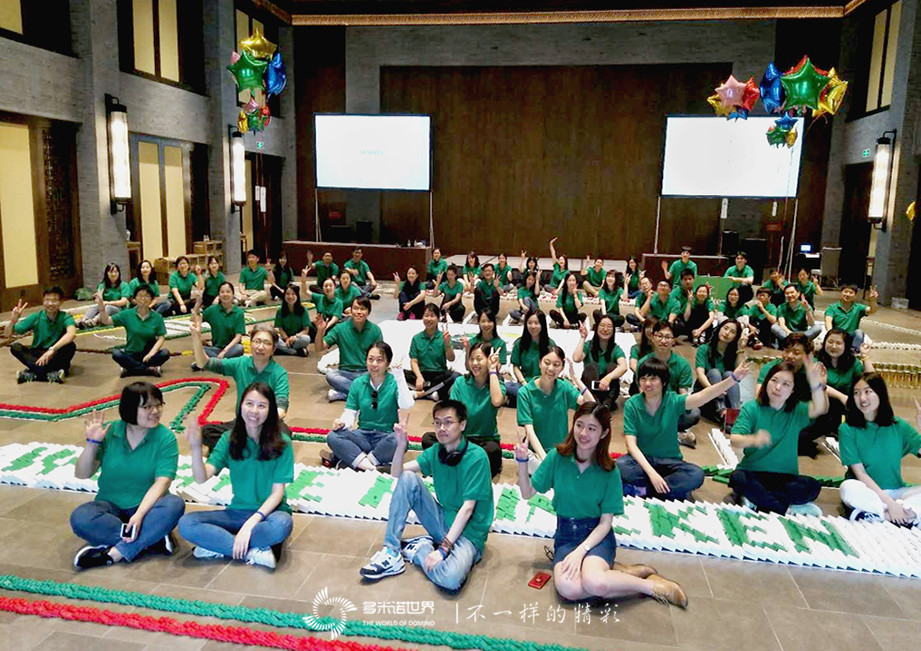 喜力，一次无与伦比的多米诺团队建设