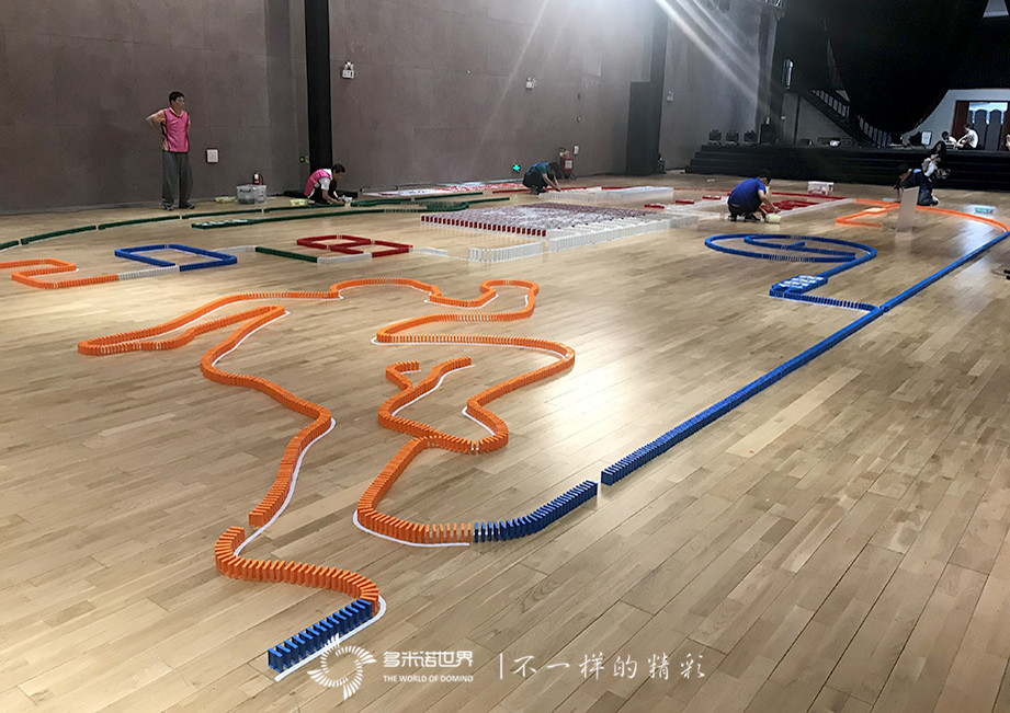 多米诺团队大挑战，同庆广发银行三十周年