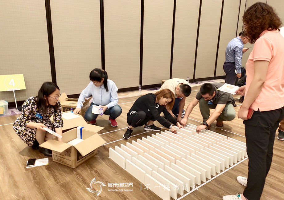 “聚势启航，同驱未来”-西门子LDA团队多米诺大挑战   