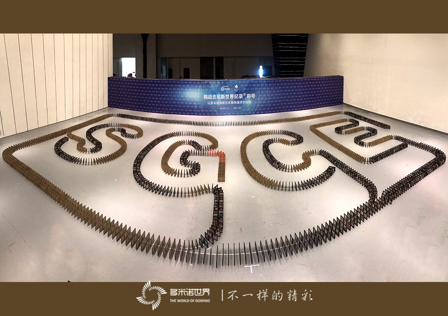 来自吉尼斯的挑战——以多米诺方式推倒最多的相框