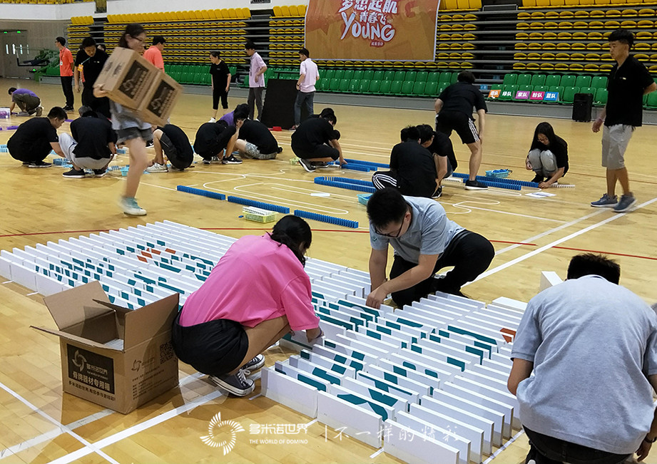 梦想启航，青春飞young—新东方在线校园大使多米诺团队大挑战
