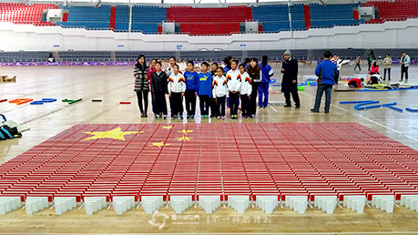 迎冬奥青少年多米诺大赛-BTV新闻报道