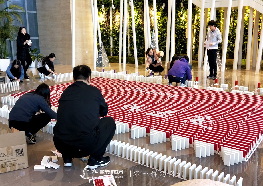 爱慕2017第二期员工训练营多米诺团队大挑战