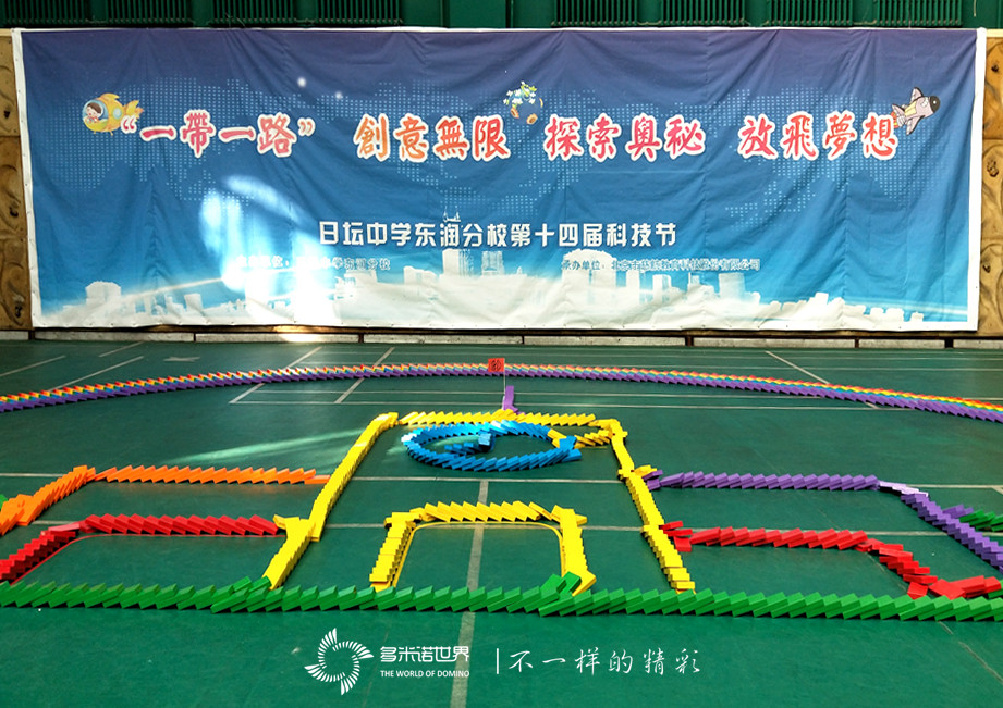 多米诺助力日坛中学科技节