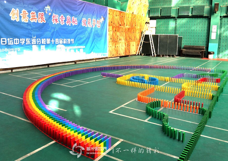 多米诺助力日坛中学科技节