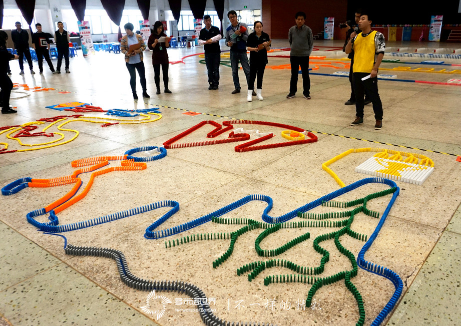 2016富士康多米诺创意挑战赛完美收官