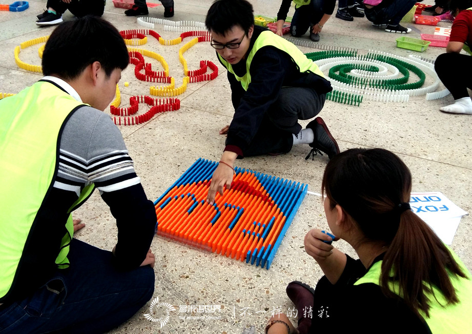 2016富士康多米诺创意挑战赛完美收官